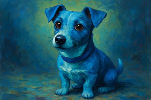 blauwe jack russel