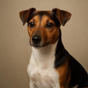 jack russel bruin zwart